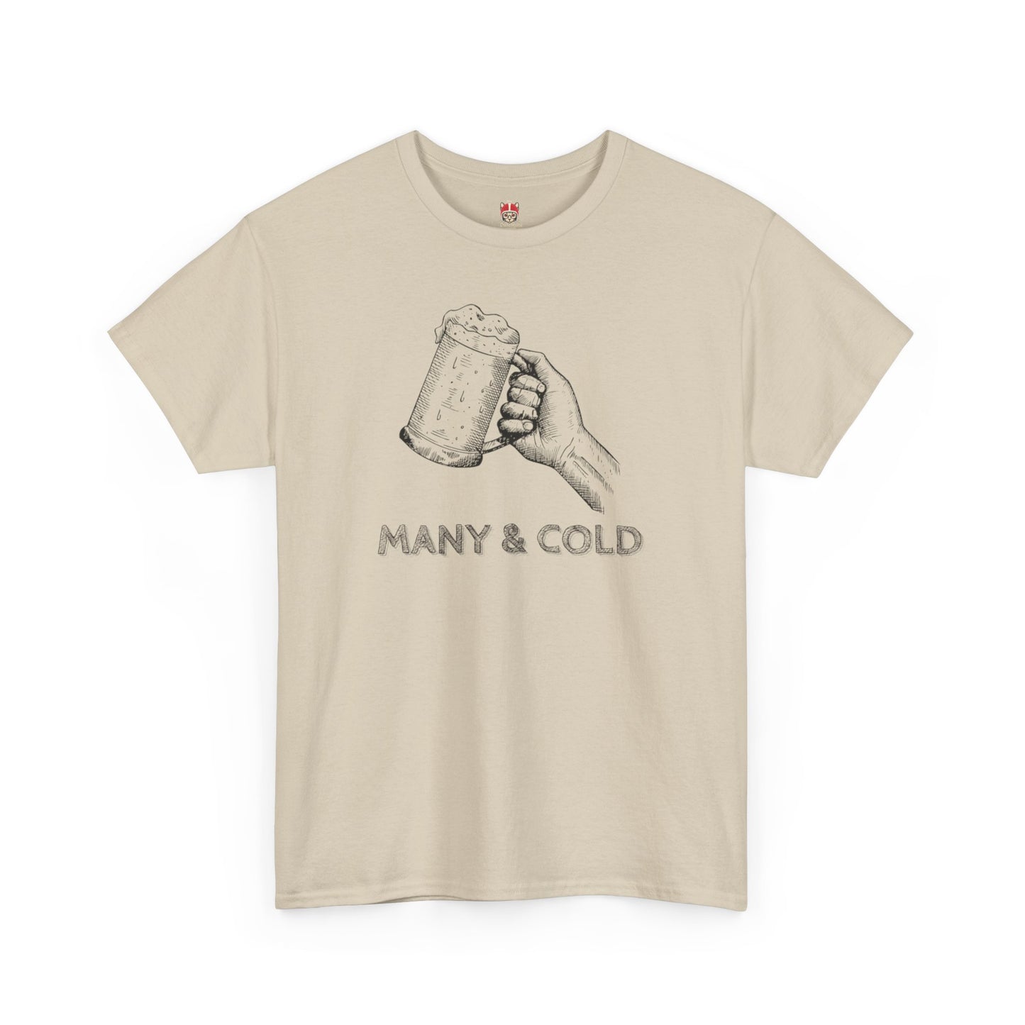 MANY & COLD - Unisex Heavy Cotton Tee