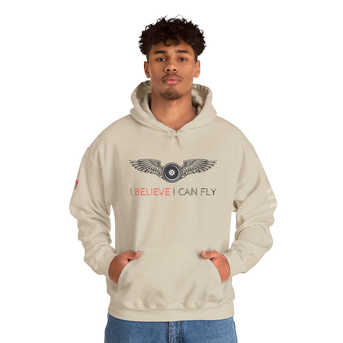 I BELIEVE I CAN FLY - Unisex Heavy Blend™ Hooded Sweatshirt