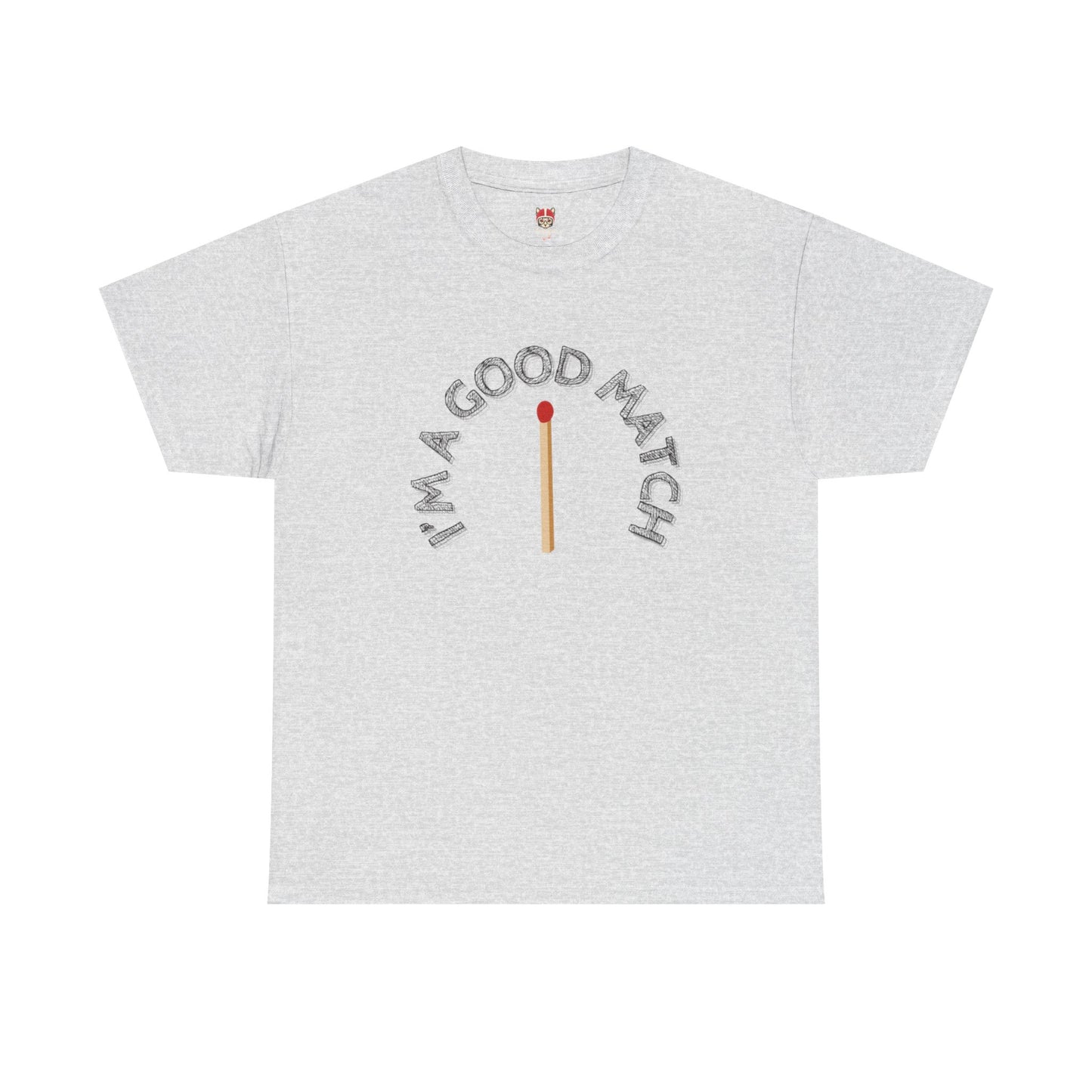 GOOD MATCH - Unisex Heavy Cotton Tee