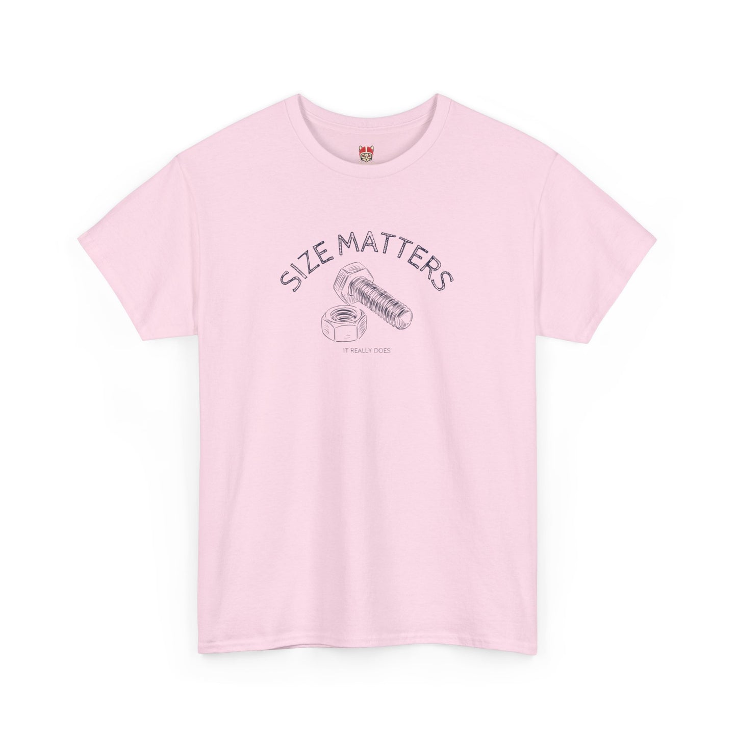 SIZE MATTERS - Unisex Heavy Cotton Tee