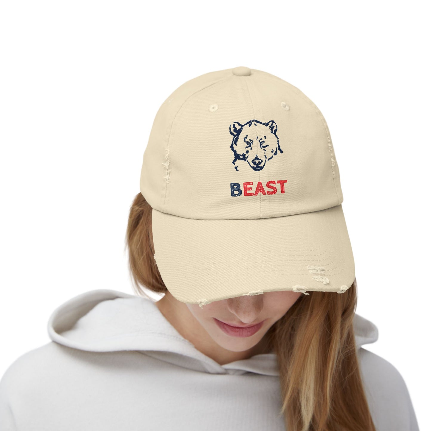 BEAST - Unisex Distressed Cap