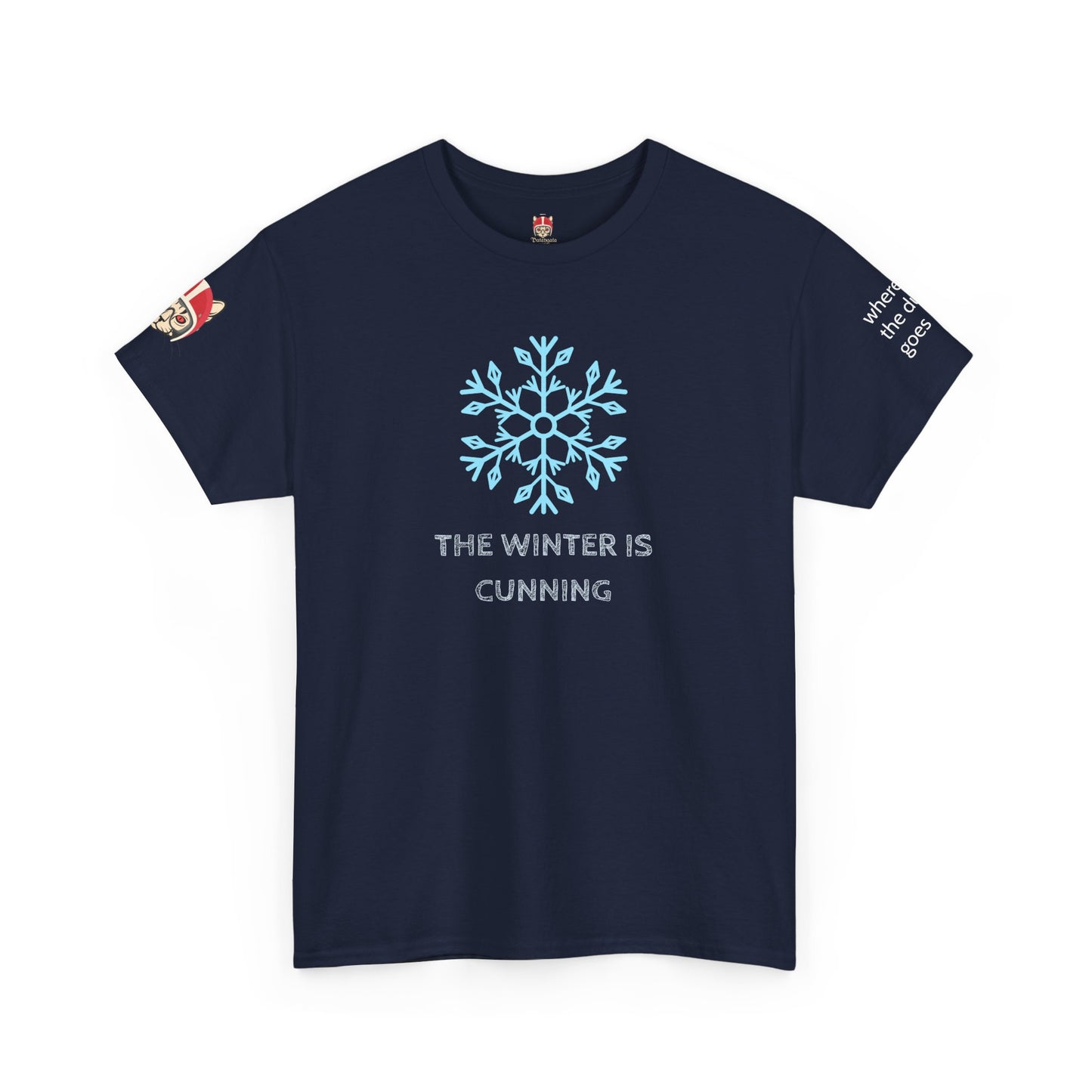 THE WINTER IS CUNNING - Unisex Heavy Cotton Tee