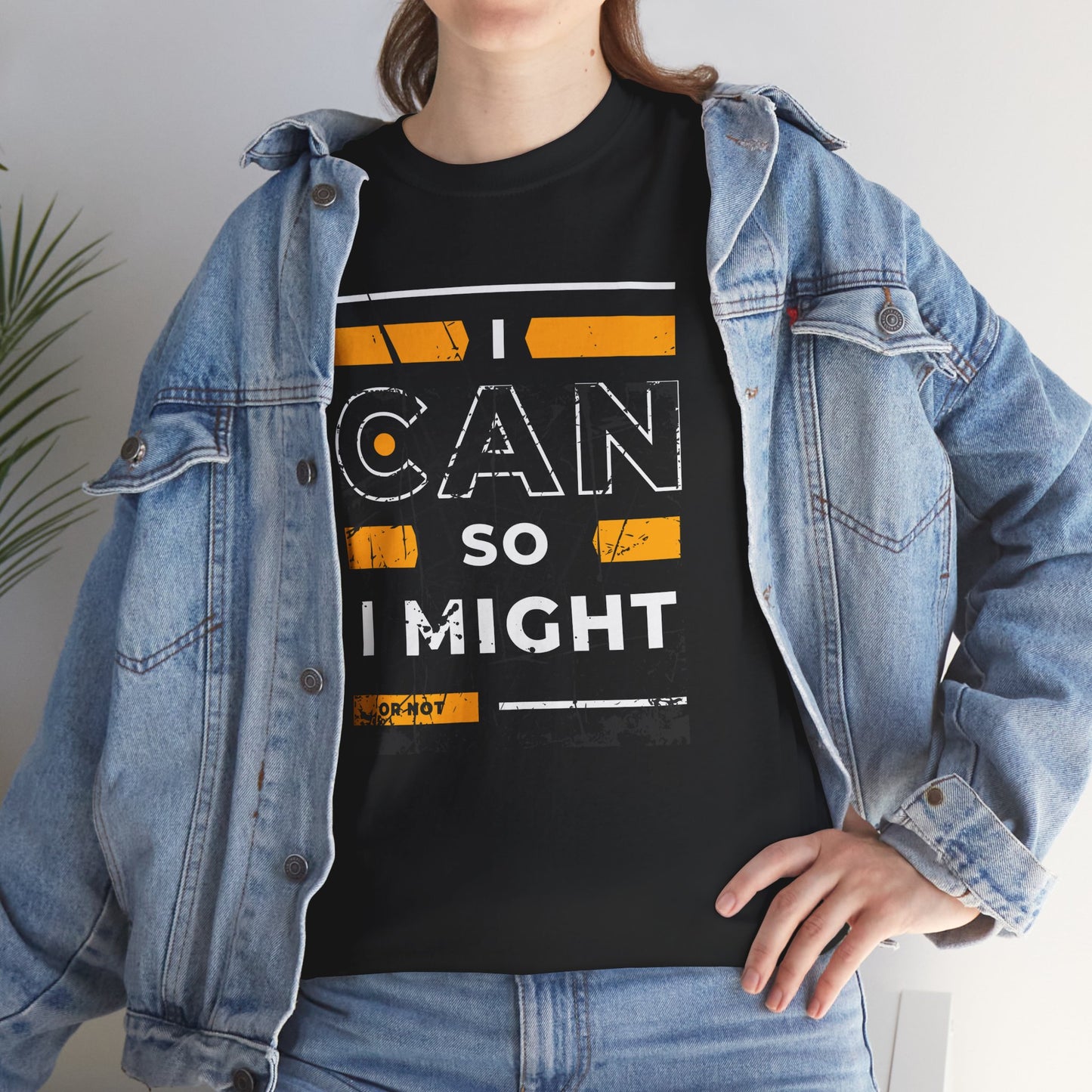 I can - Unisex Heavy Cotton Tee