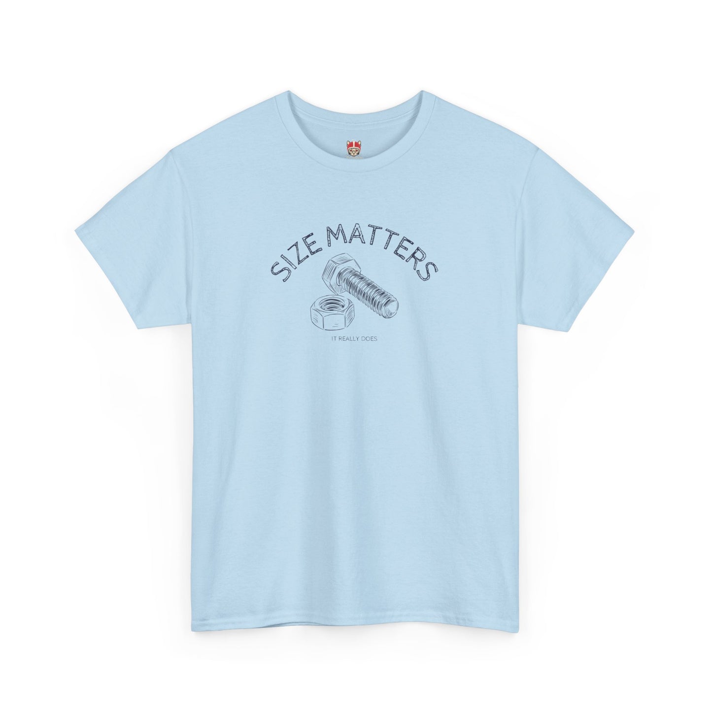 SIZE MATTERS - Unisex Heavy Cotton Tee