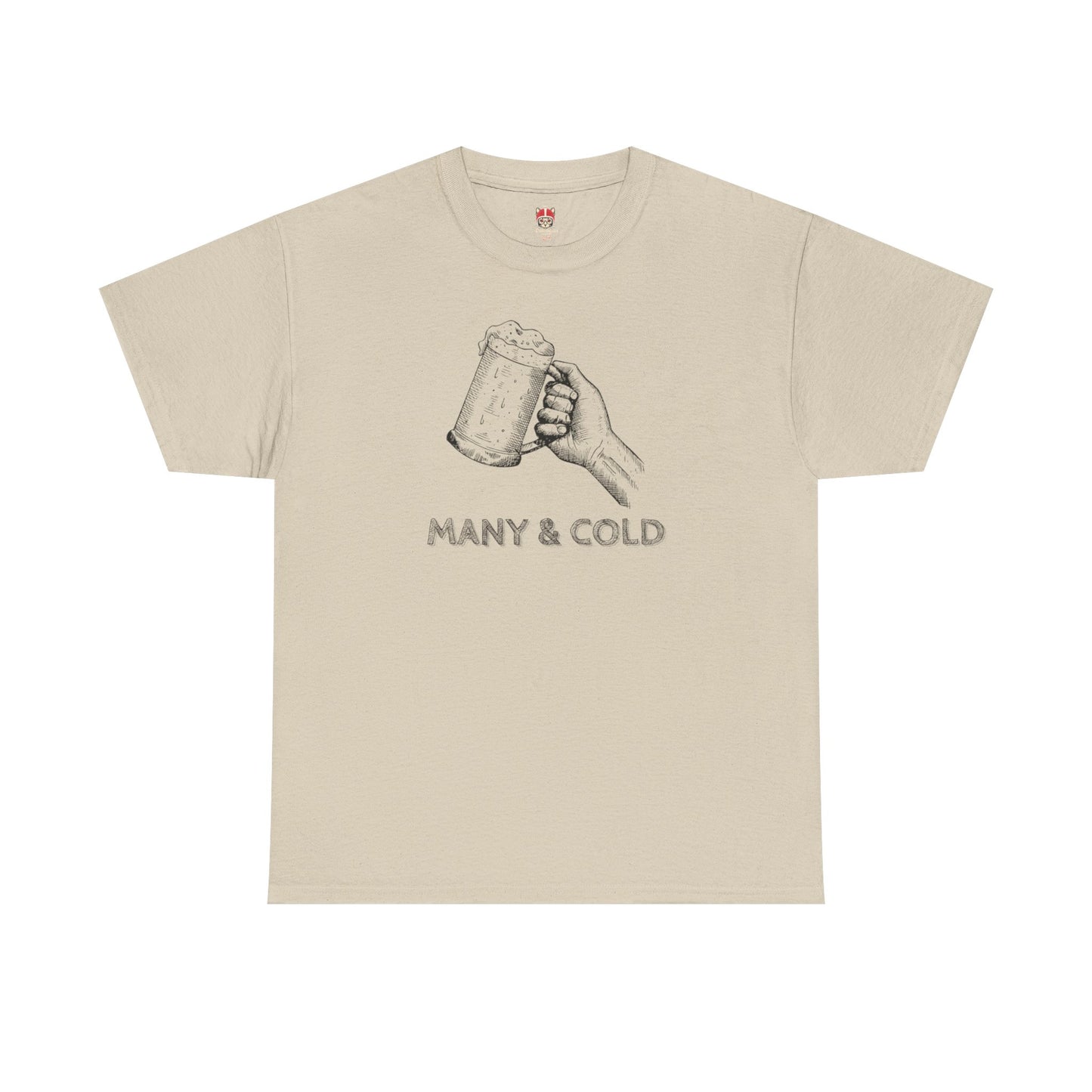 MANY & COLD - Unisex Heavy Cotton Tee