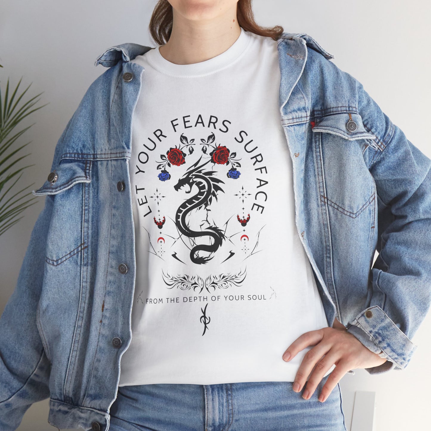 Face your fears- Unisex Heavy Cotton Tee