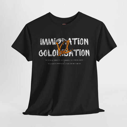 think about it - Unisex Heavy Cotton Tee