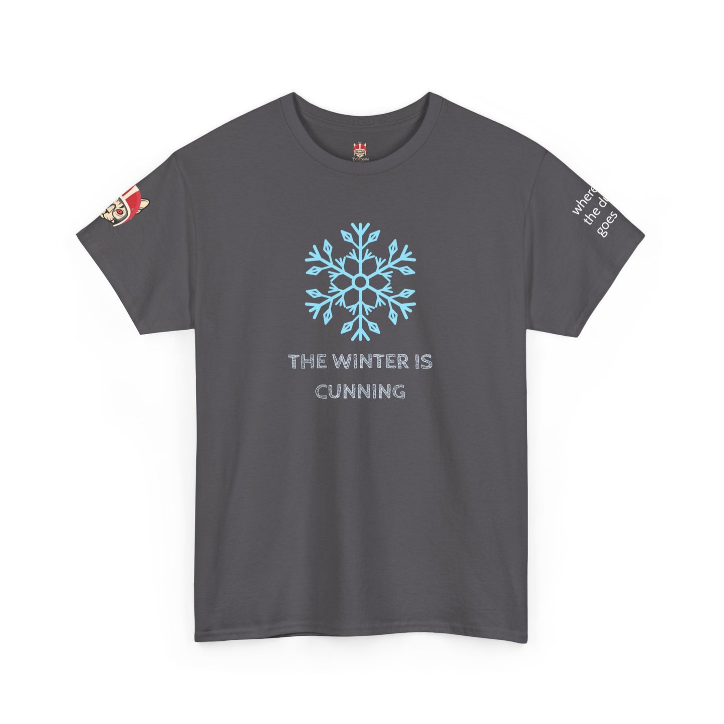 THE WINTER IS CUNNING - Unisex Heavy Cotton Tee