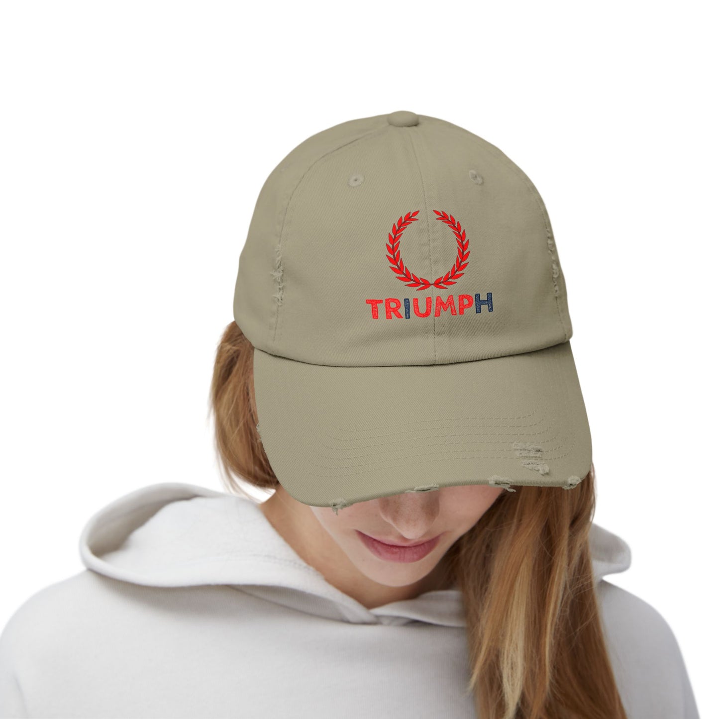 TRIUMPH - Unisex Distressed Cap