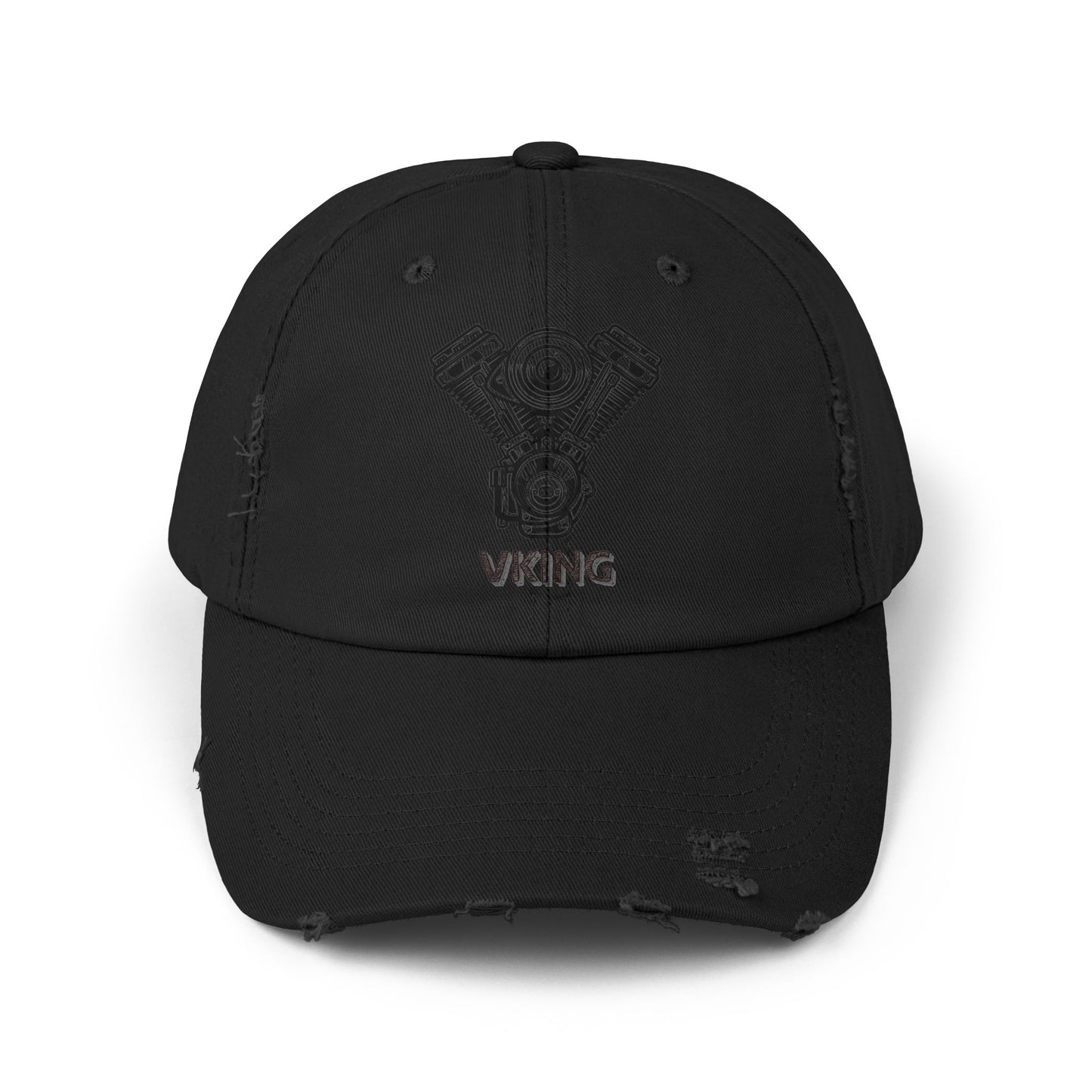 VKING  - Unisex Distressed Cap