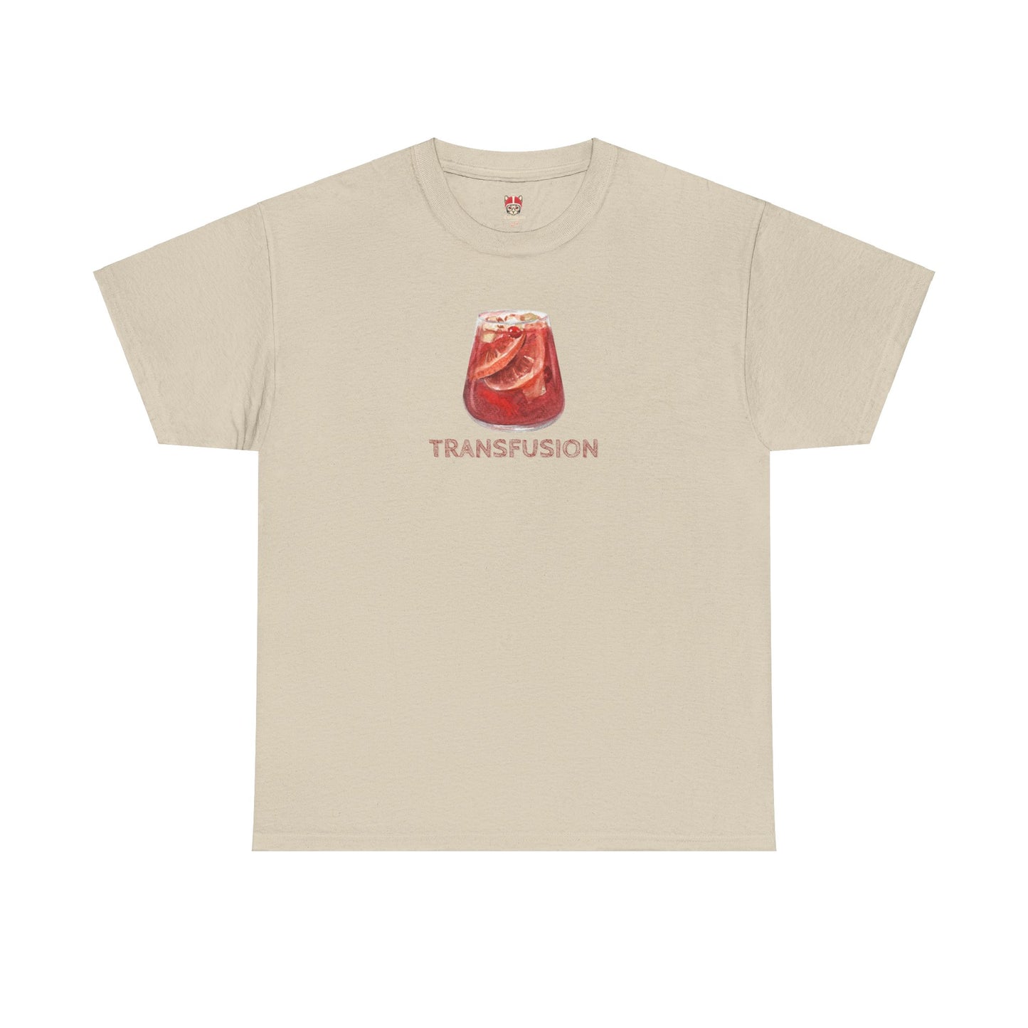 TRANSFUSION - Unisex Heavy Cotton Tee