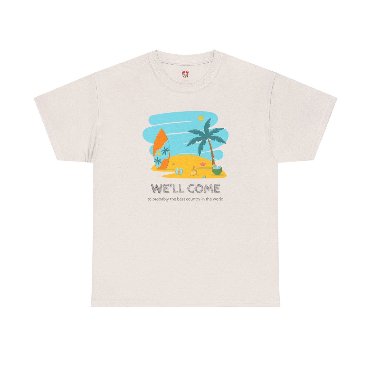 WELLCOME - Unisex Heavy Cotton Tee