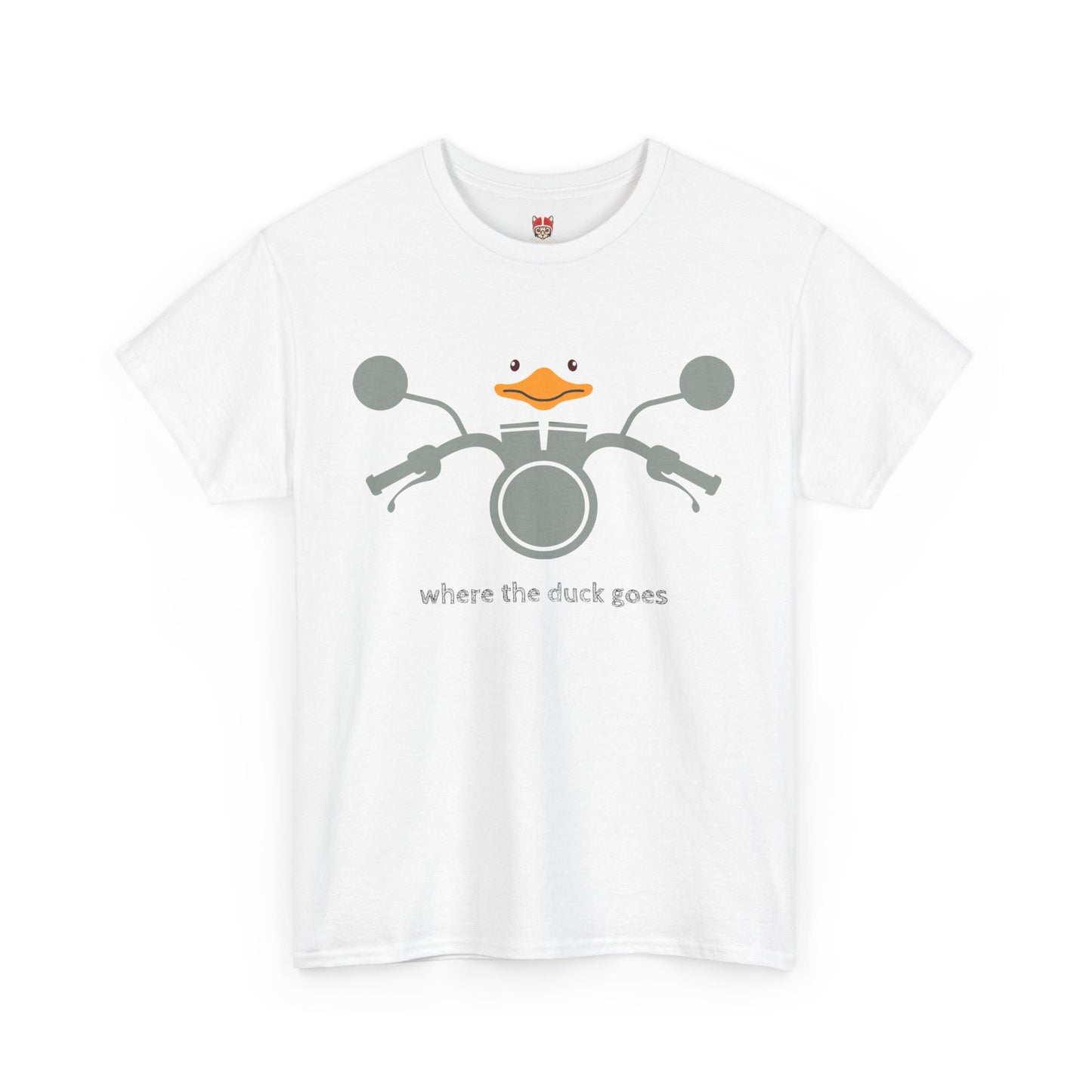 WHERE THE DUCK GOES - Unisex Heavy Cotton Tee