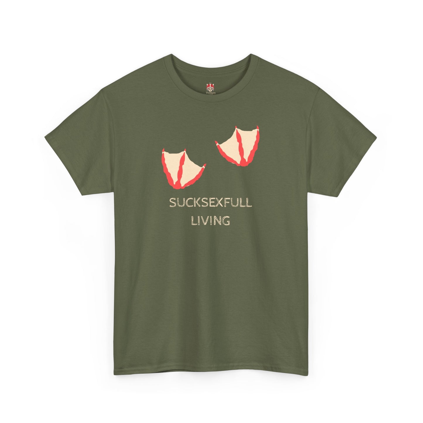 SUCKSEXFUL LIVING - Unisex Heavy Cotton Tee