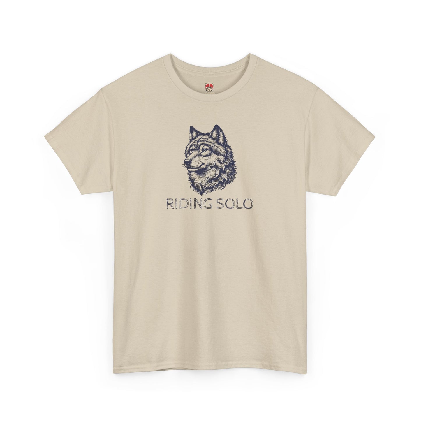 RIDING SOLO - Unisex Heavy Cotton Tee