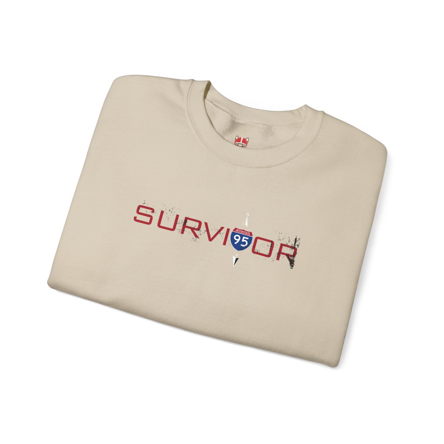Survivor I-95 Route Patch Crewneck Sweatshirt