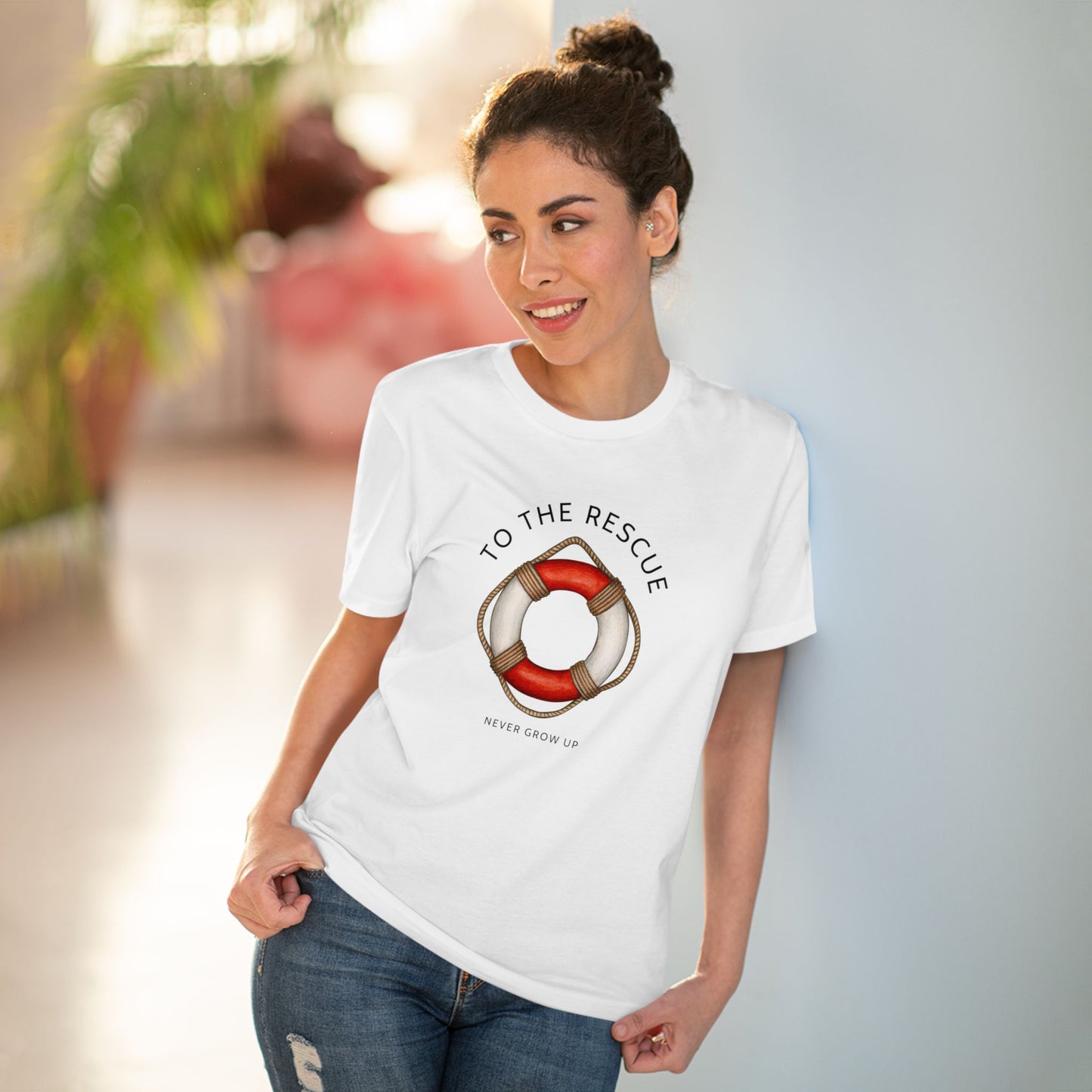 TO THE RESCUE - Organic T-shirt - Unisex