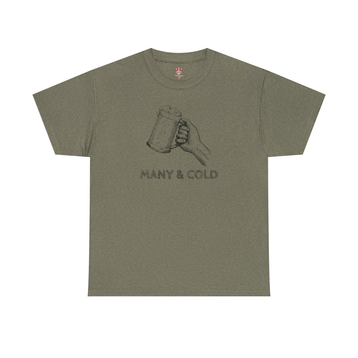 MANY & COLD - Unisex Heavy Cotton Tee