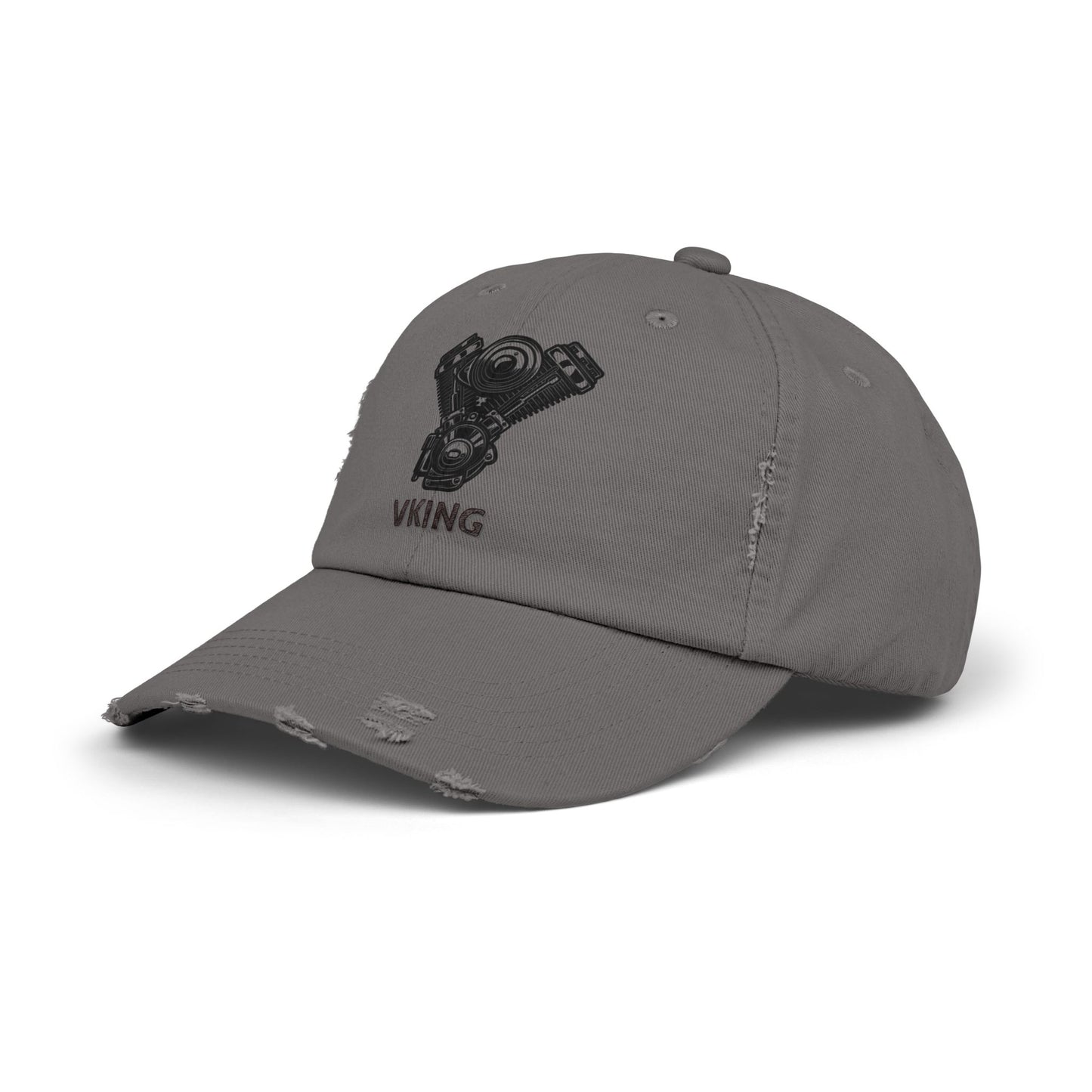 VKING  - Unisex Distressed Cap