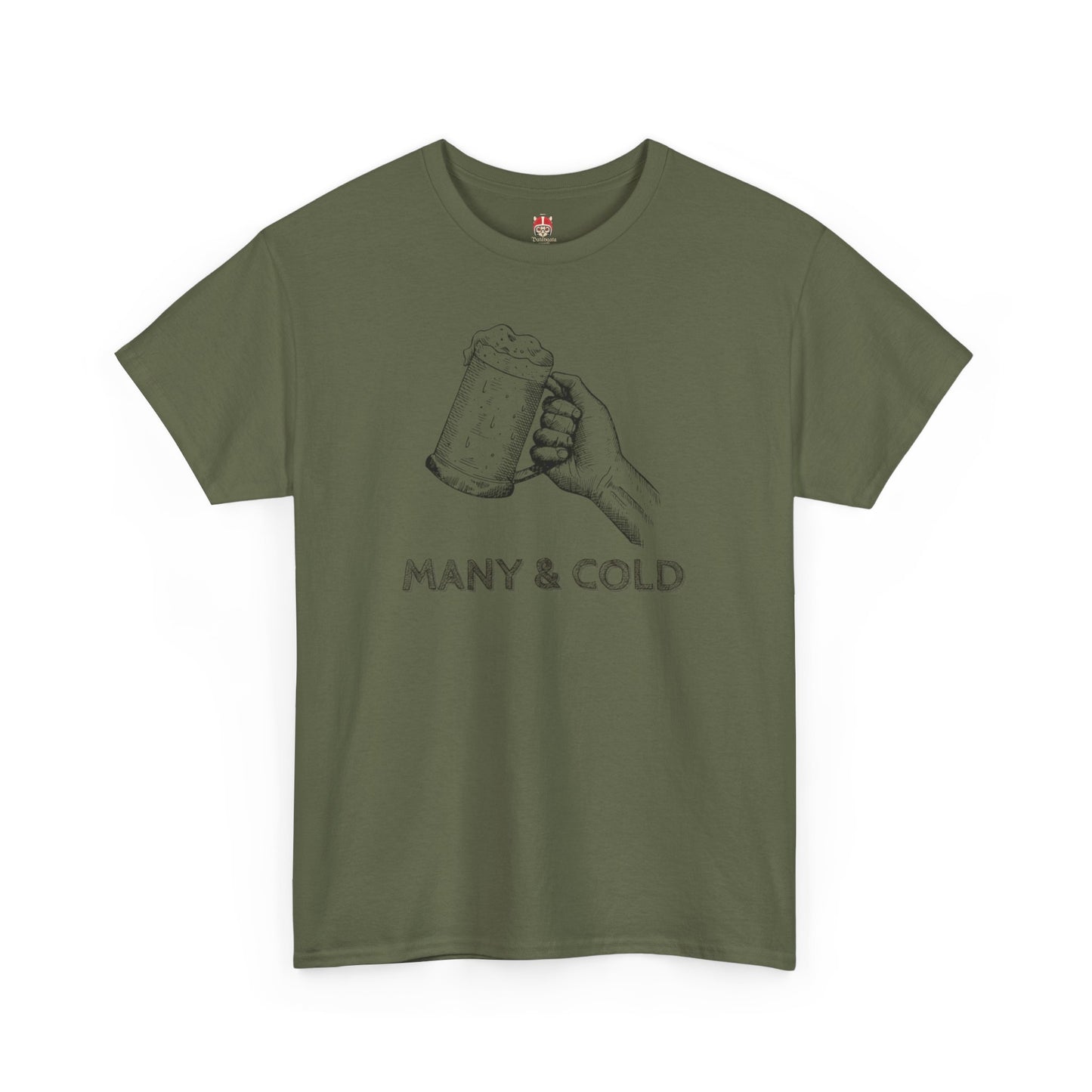 MANY & COLD - Unisex Heavy Cotton Tee