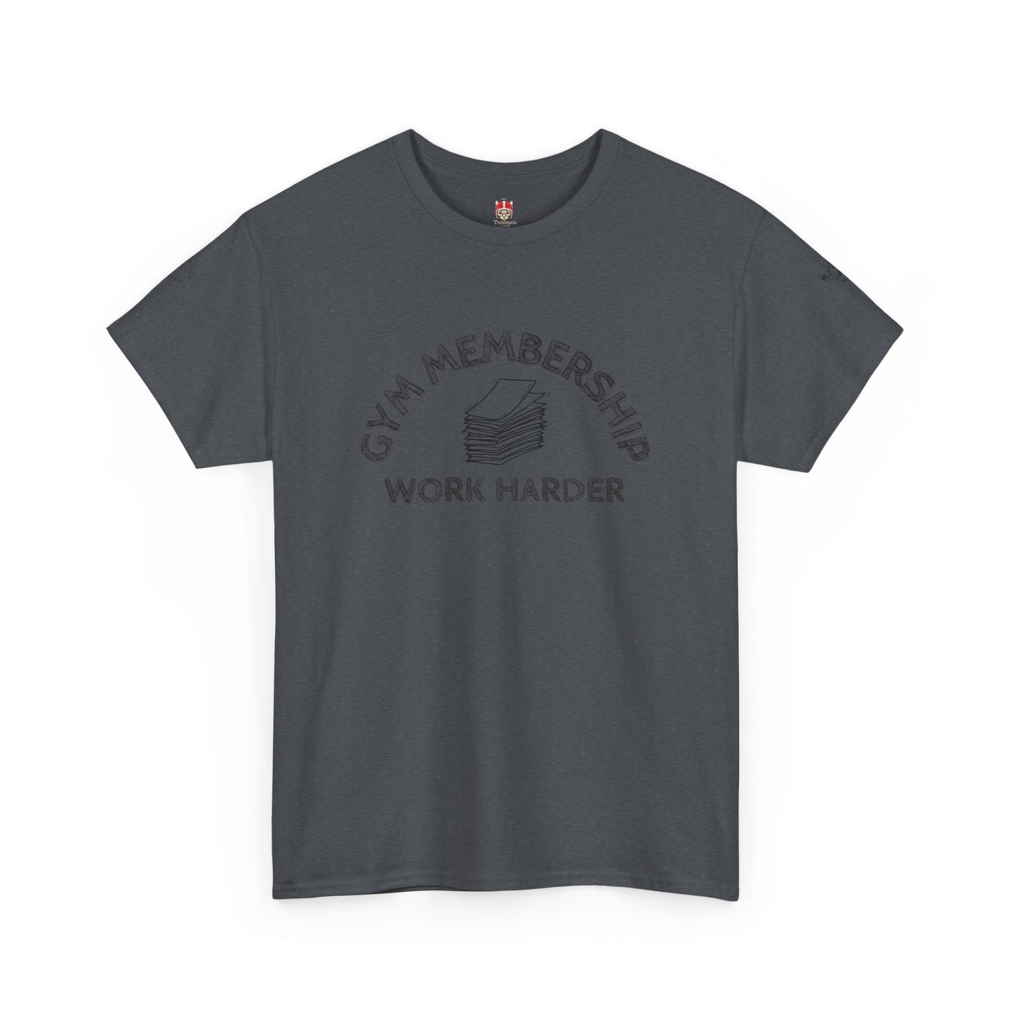 BD WORK HARDER - Unisex Heavy Cotton Tee