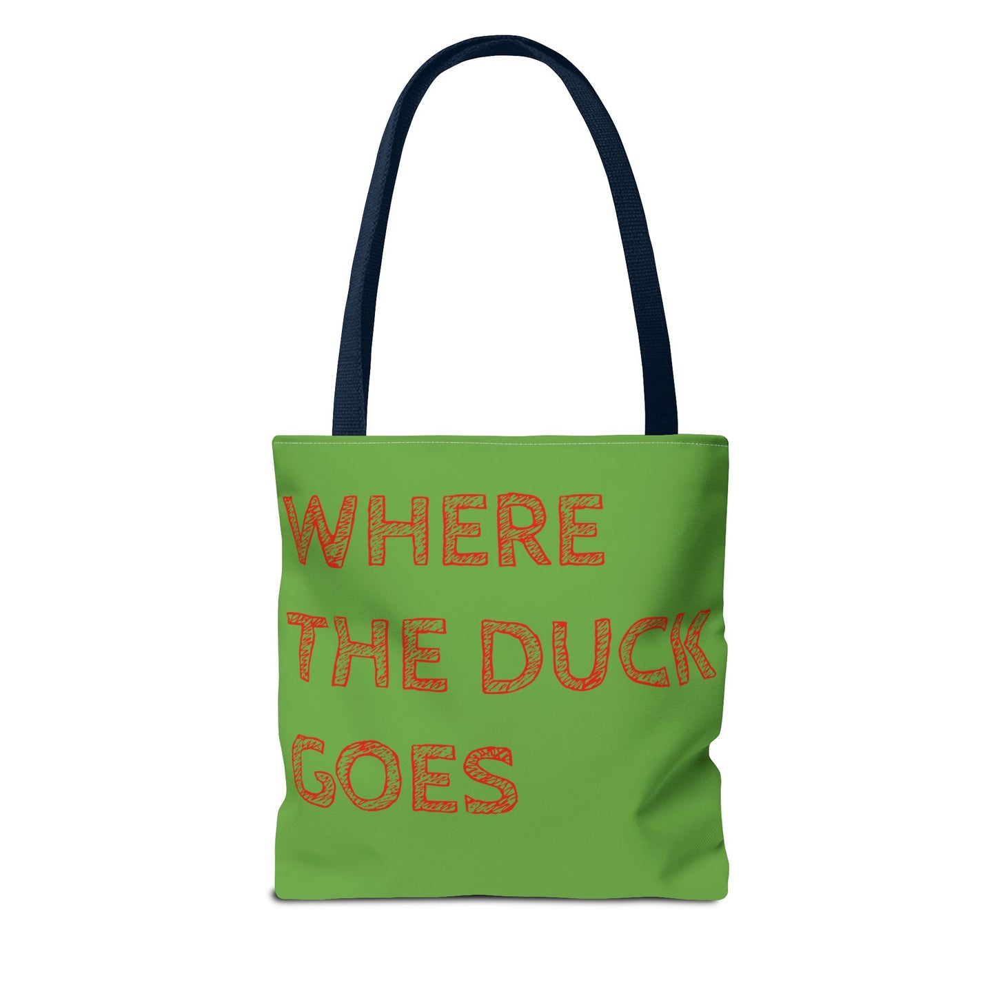 WHERE THE DUCK GOES - Tote Bag (AOP)