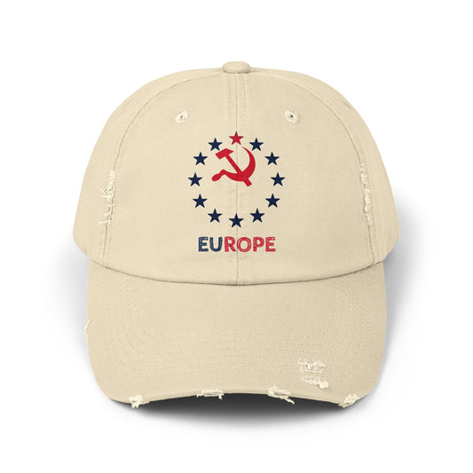 EUROPE - Unisex Distressed Cap