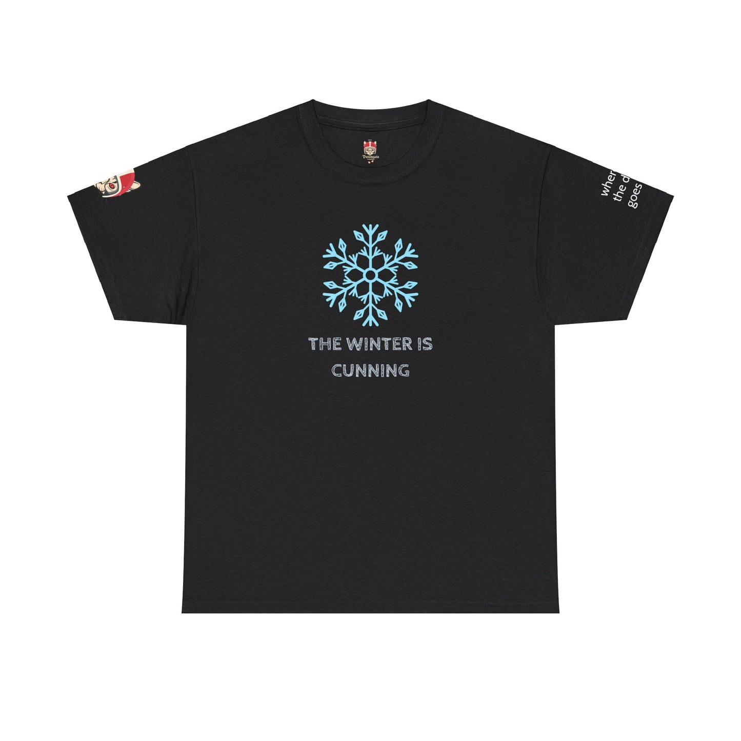 THE WINTER IS CUNNING - Unisex Heavy Cotton Tee