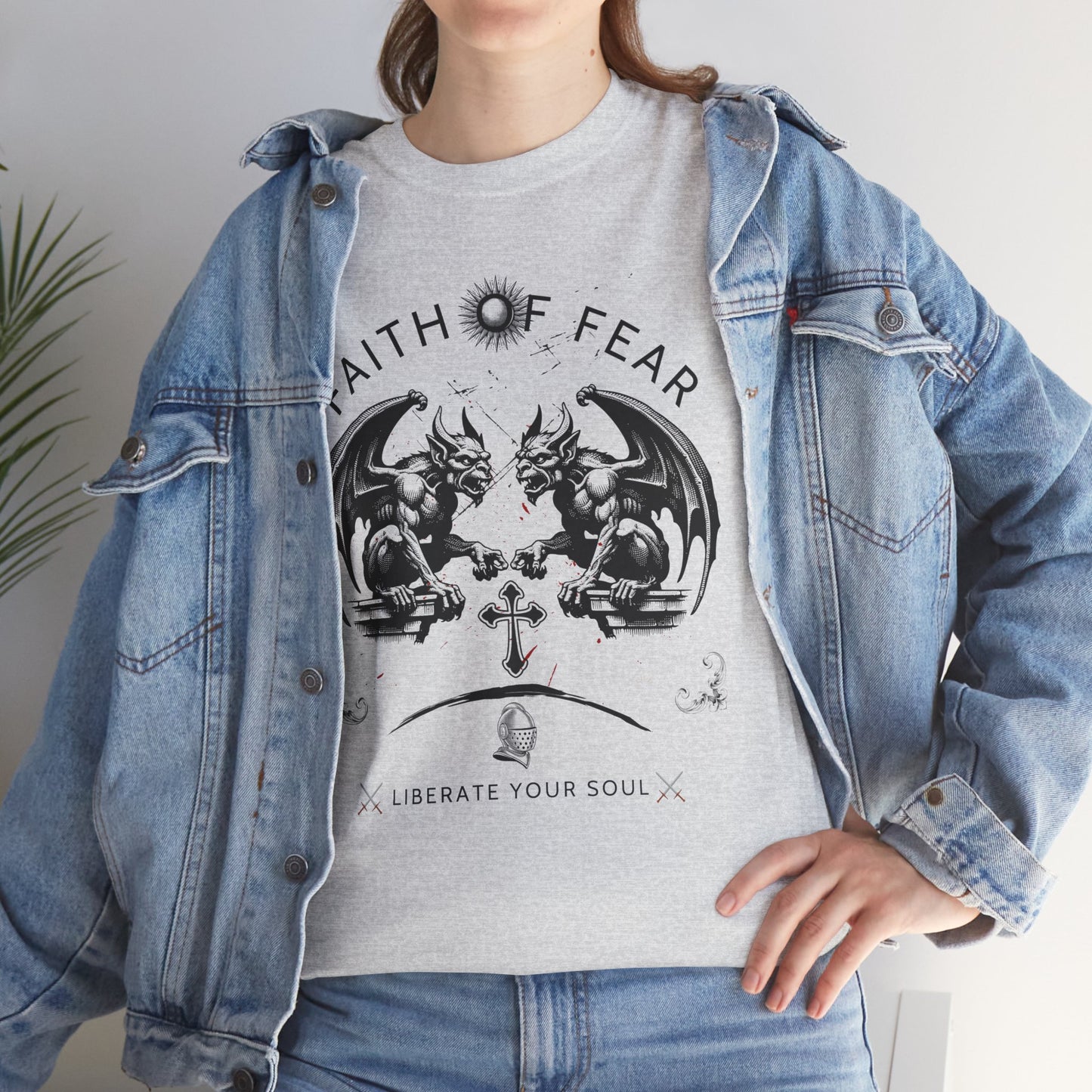 Faith of fear - Unisex Heavy Cotton Tee