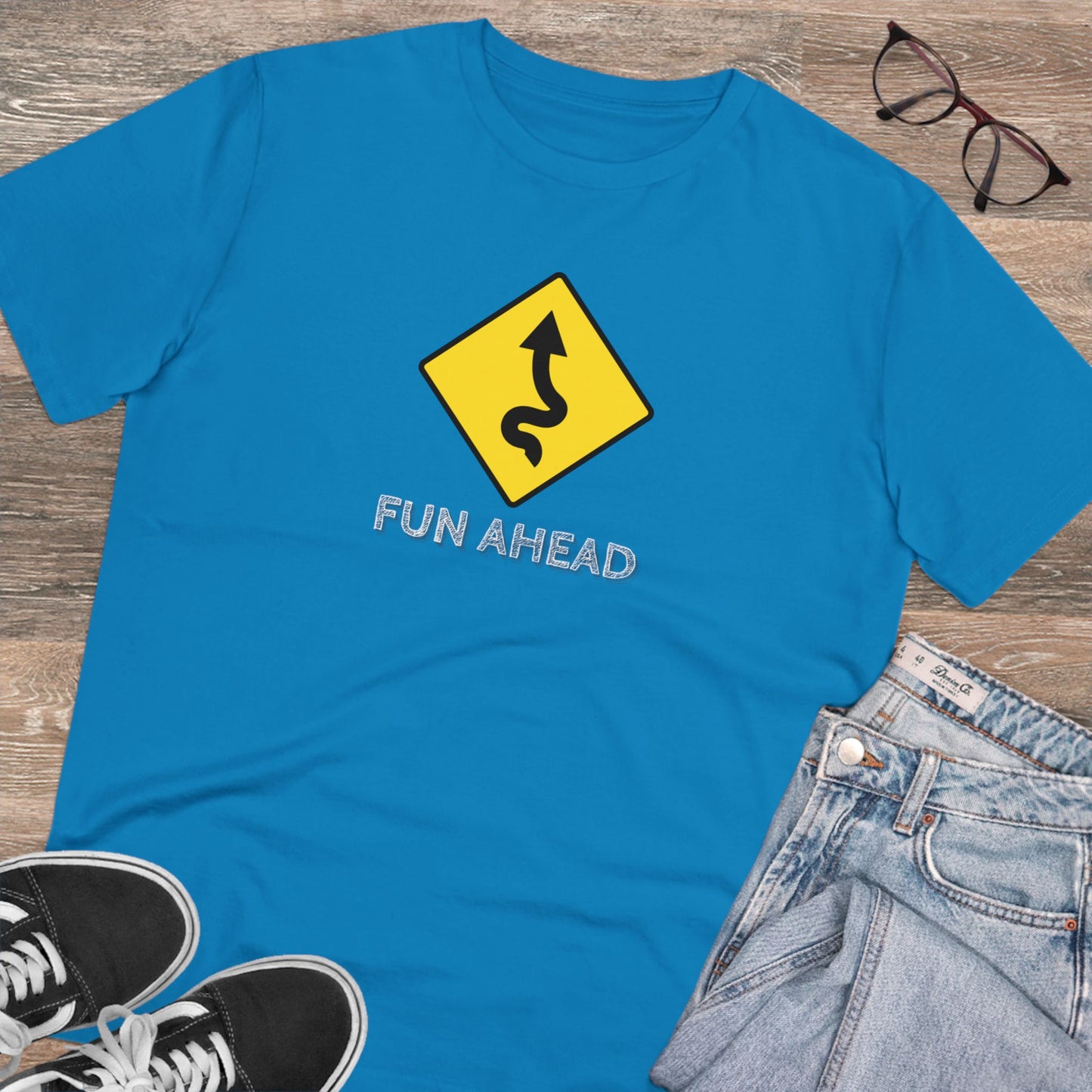 FUN AHEAD - Organic T-shirt - Unisex