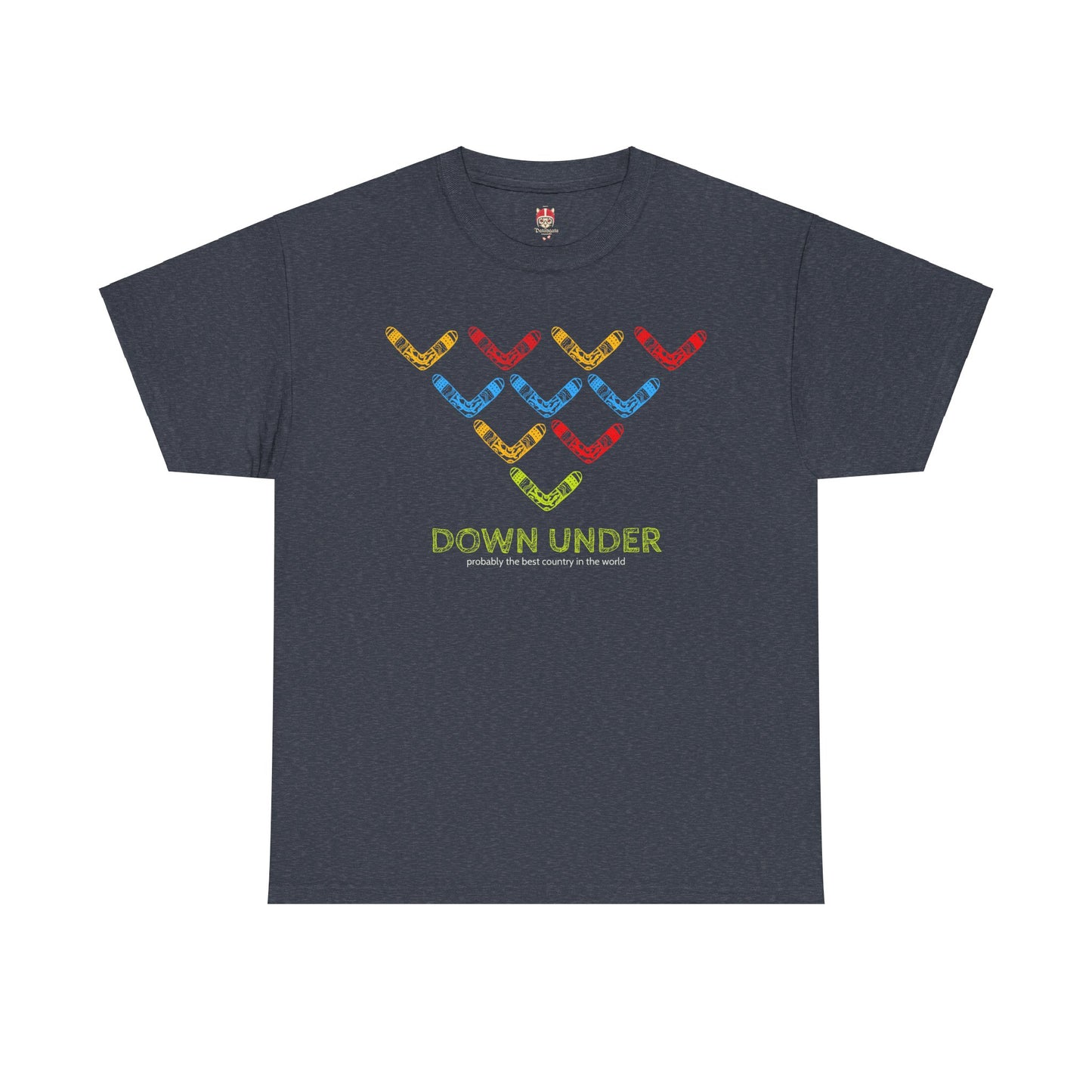 DOWN UNDER - Unisex Heavy Cotton Tee